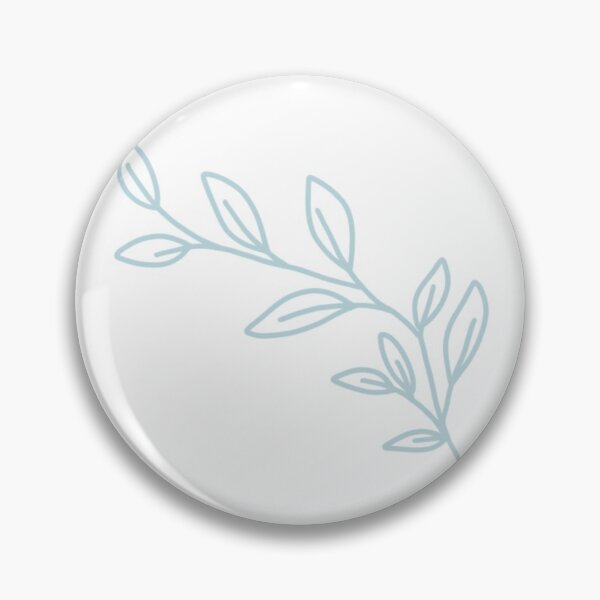 Item preview, Aesthetic Mint Green Handrawn Leaf designed and sold by millafrlan.