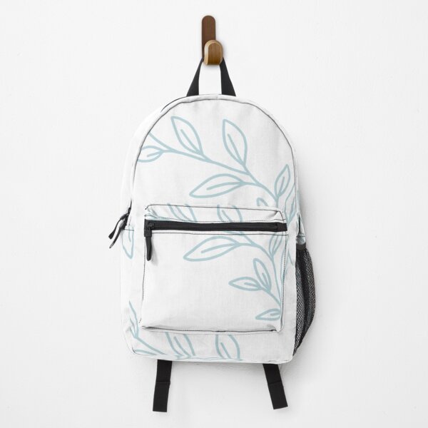 Item preview, Aesthetic Mint Green Handrawn Leaf designed and sold by millafrlan.