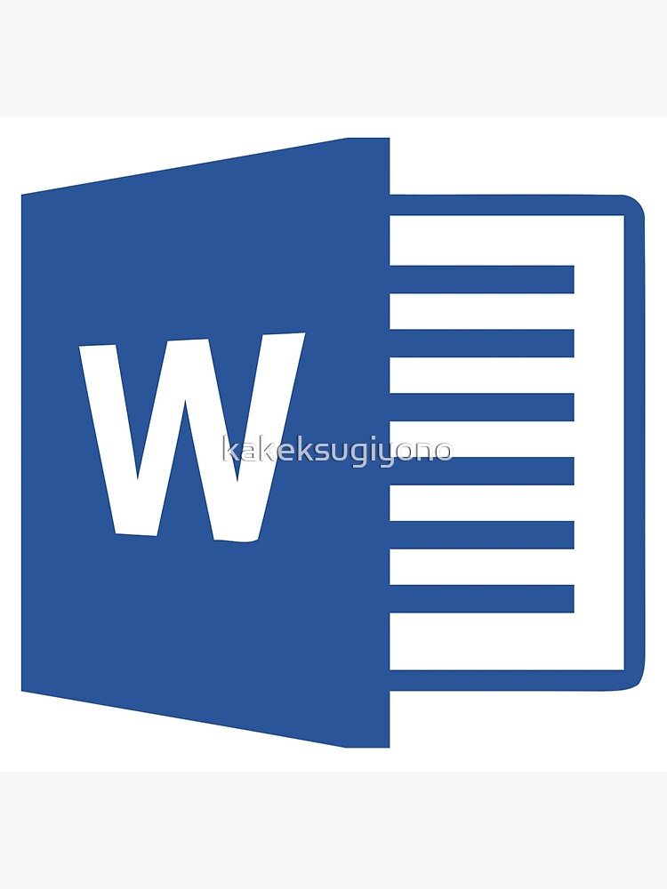 "Word" Poster for Sale by kakeksugiyono | Redbubble