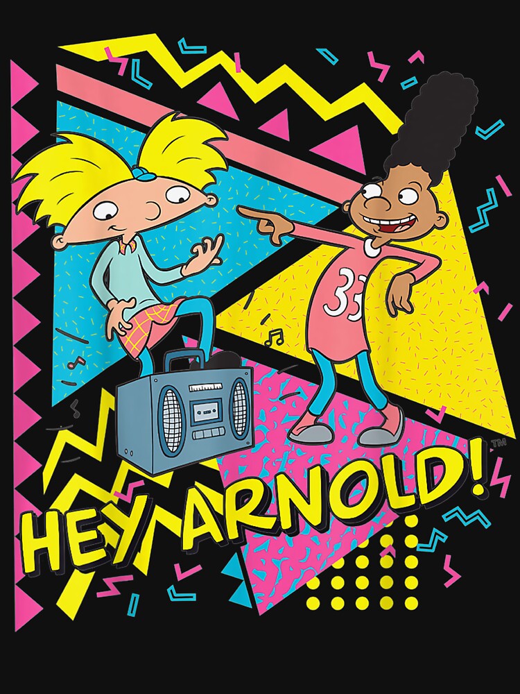 Nickelodeon Hey Arnold 90's Party Poster by AidanWater
