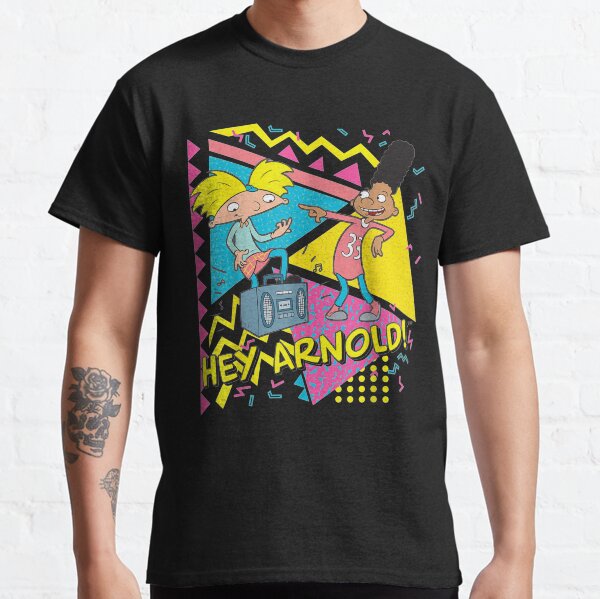 Nickelodeon Hey Arnold 90's Party Poster Classic T-Shirt