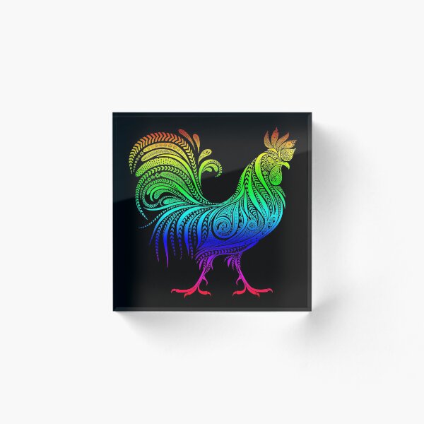 Aperçu de l'œuvre Coq créée et vendue par KellyJanosko-bd.