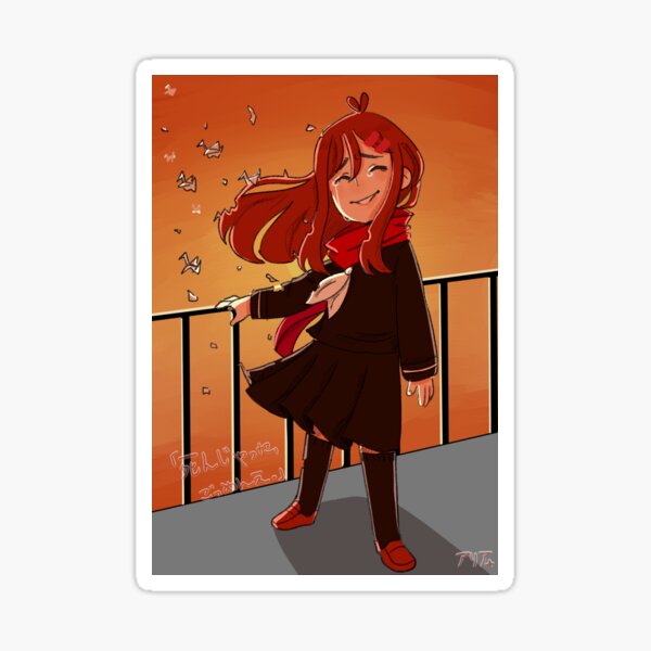 a rooftop apology Sticker