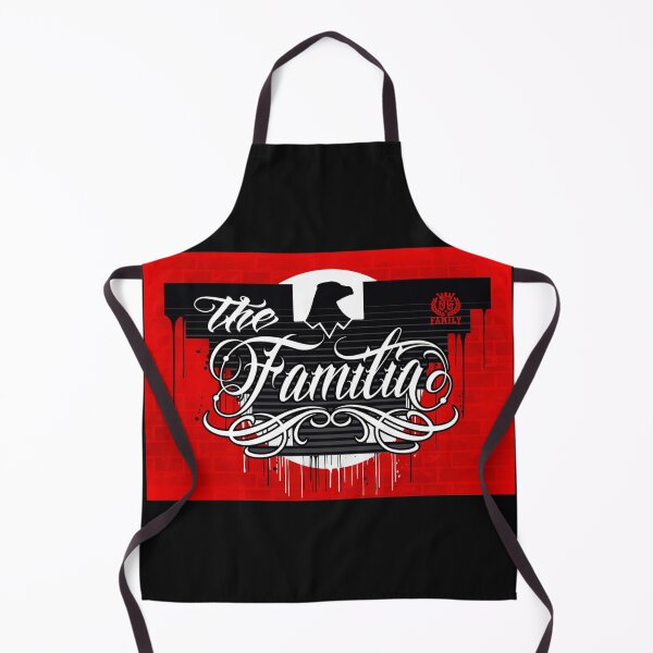 The OG Family Clothing- The Familia Huelga Bird Flag Design Apron