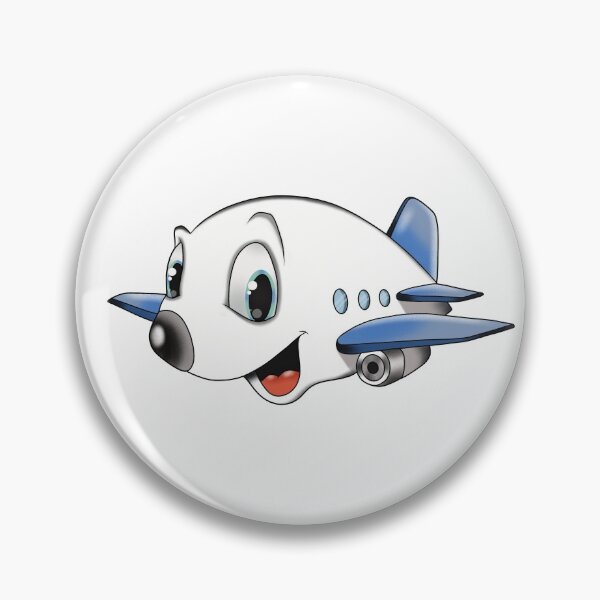Item preview, Funny Airplane character designed and sold by Balazs Borzon.