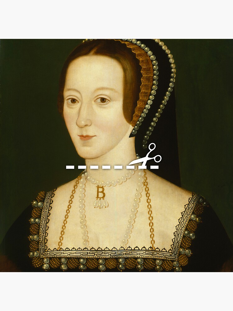 Cut Here - Anne Boleyn by KatieBuggDesign