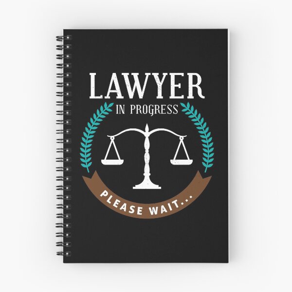 Item preview, Funny Lawyer in Progress Gift design | Law School Apparel design designed and sold by Lisbob.