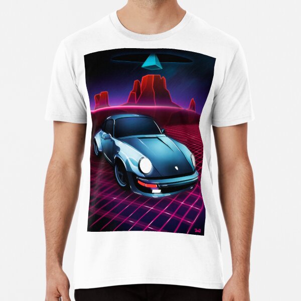Porsche 911 - Neon Mesa Desert Premium T-Shirt