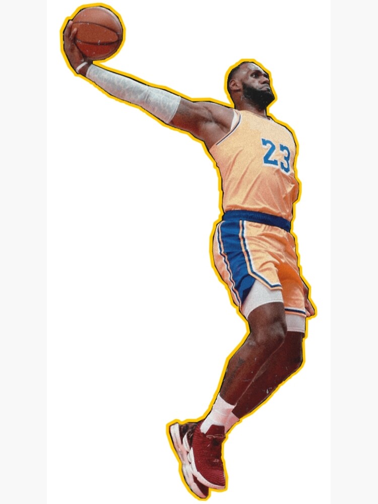 LeBron James Jersey Back  Art Print for Sale by GuuuExperience