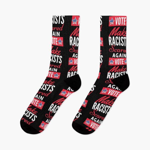 Item preview, Vote Make Racists Scared Again designed and sold by Michelle  Brewster.