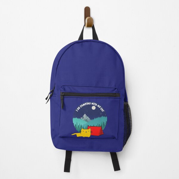 Item preview, I Go Camping With My Cat designed and sold by AdventurePrints.