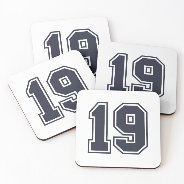 Item preview, 19 Sports Number Nineteen designed and sold by HelloFromAja.