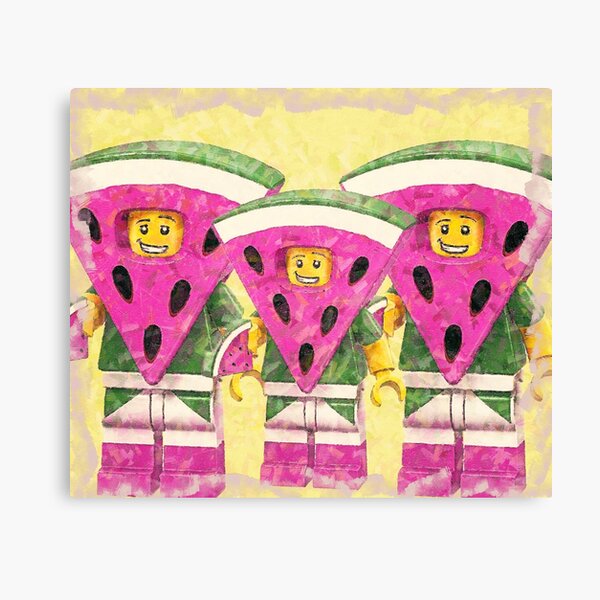 Lego Canvas Prints Redbubble
