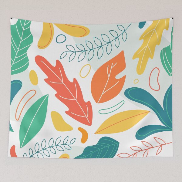 Item preview, Colorful leaf print designed and sold by Jenmag.