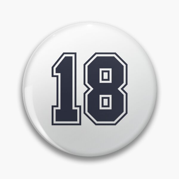 Item preview, 18 Sports Number Eightteen designed and sold by HelloFromAja.