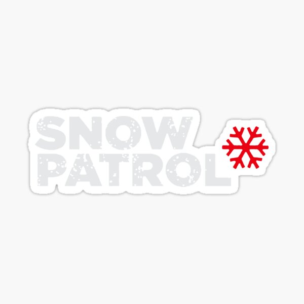 Snow Patrol Stickers Redbubble - roblox snow decal