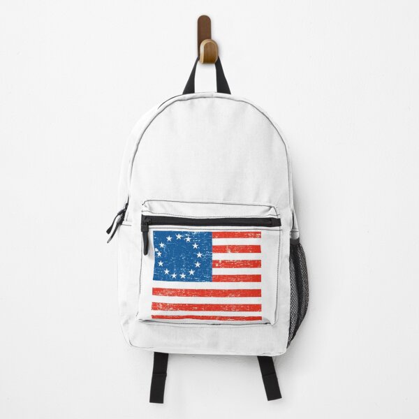 Item preview, Betsy Ross flag Distressed with 13 original colonies designed and sold by funnytshirtemp.