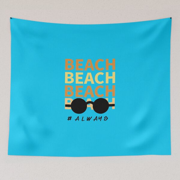 Item preview, BEACH # ALWAYS designed and sold by AIMLESSAPPAREL.