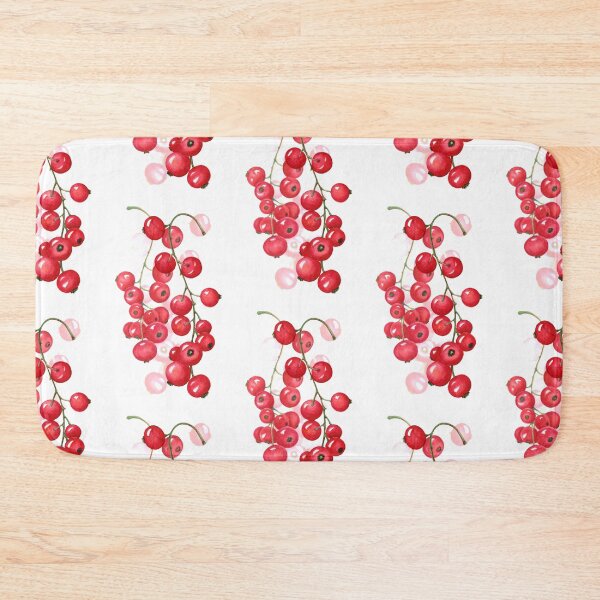 Item preview, cute watercolor red currant bunches designed and sold by AsyaTury.