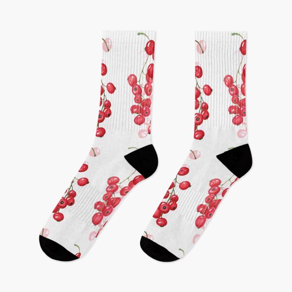 Item preview, cute watercolor red currant bunches designed and sold by AsyaTury.