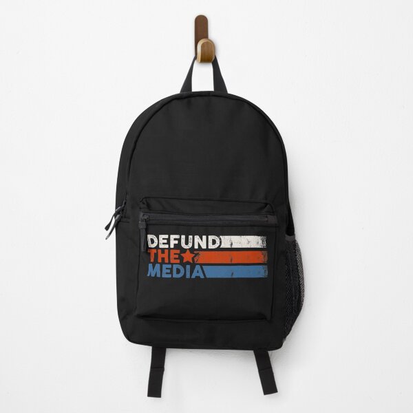 Item preview, Defund The Media American Flag Political Protest Against Fake News Vintage Retro designed and sold by alenaz.