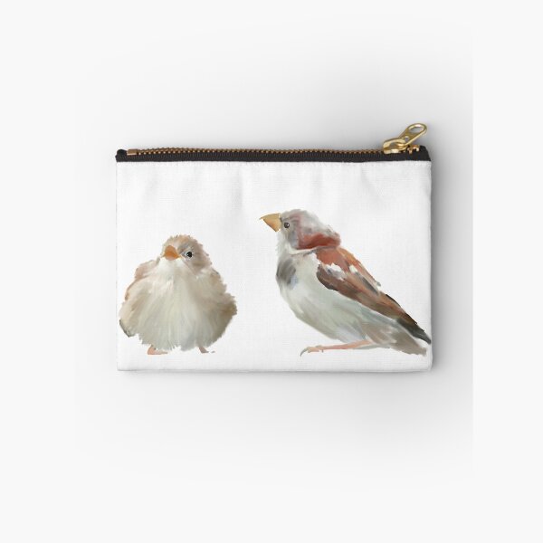 Item preview, Vader en dochter mussen /Father and Daughter Sparrows designed and sold by IngaCrowl.