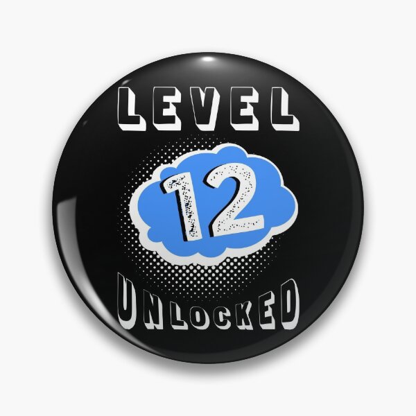Item preview, level 12 gaming birthday gift designed and sold by pirminio.