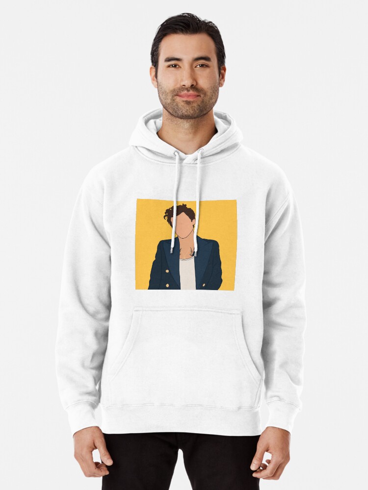 Harry Styles Oversized Hoodie I Heart Harry Hoodie In White
