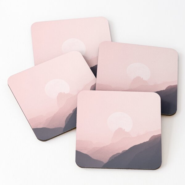 Item preview, Silhouette Of Foggy Mountain Dawn designed and sold by Aldvin Gomes.