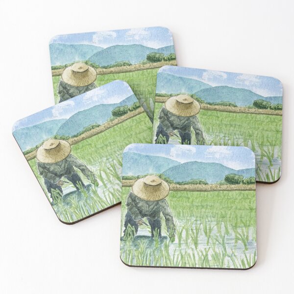Item preview, Magtanim Ay Di Biro (Farmer in a Rice Field) designed and sold by miaaa-does-art.