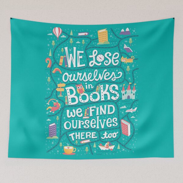 Item preview, Lose ourselves in books designed and sold by Risa Rodil.