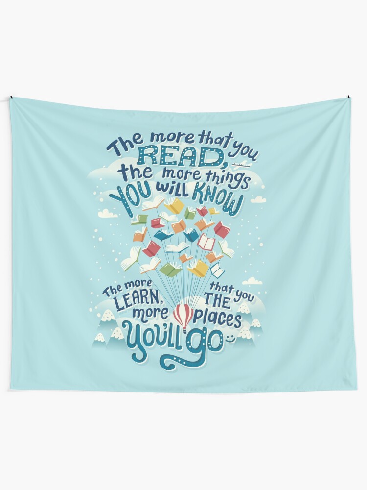 Alternate view of Go places Tapestry