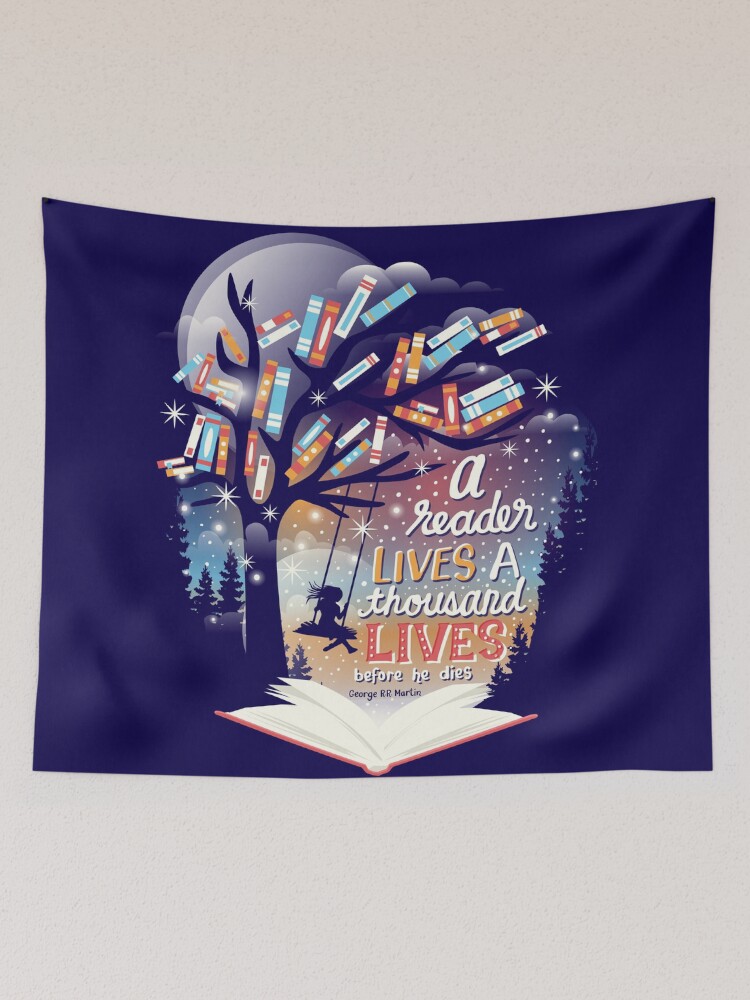 Thumbnail 2 of 3, Tapestry, Thousand lives designed and sold by risarodil.