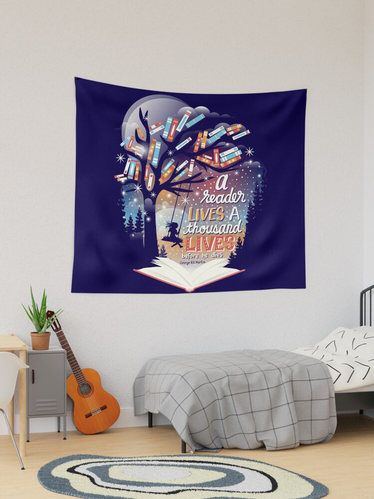 Thumbnail 1 of 3, Tapestry, Thousand lives designed and sold by risarodil.