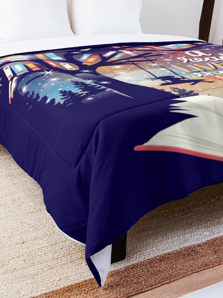 Alternate view of Thousand lives Comforter