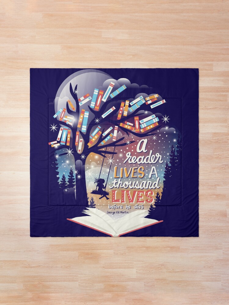 Alternate view of Thousand lives Comforter