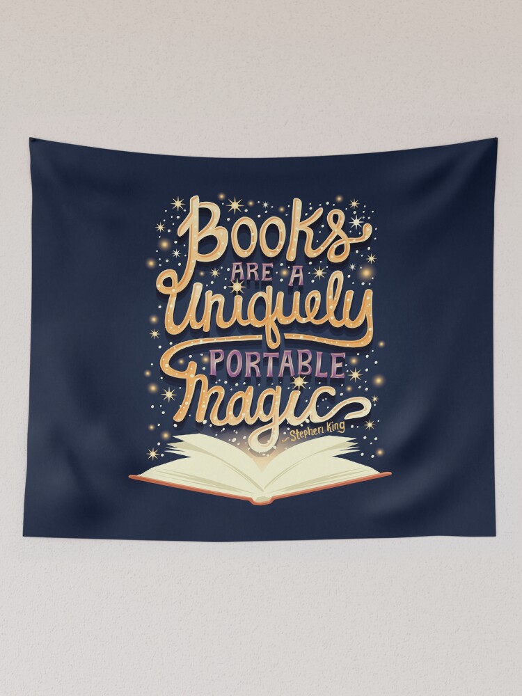 Thumbnail 2 of 3, Tapestry, Books are magic designed and sold by risarodil.