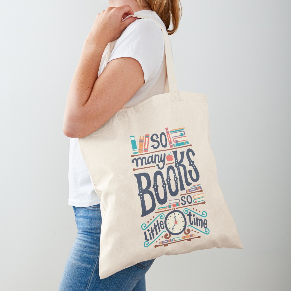 So many books so little time Tote Bag