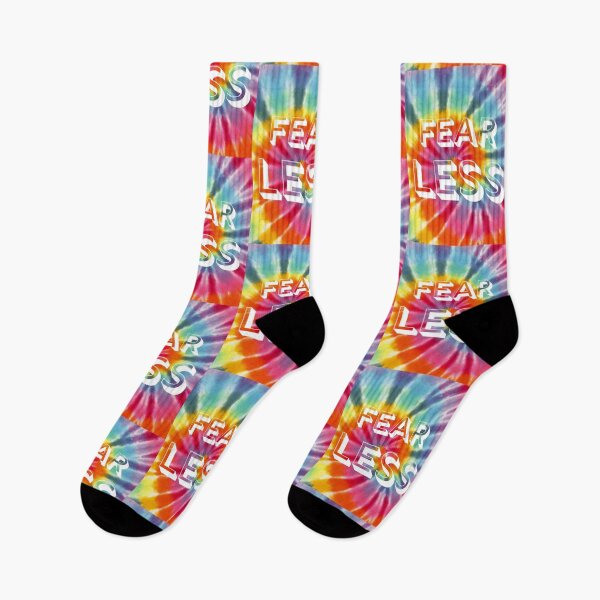 Item preview, FearLESS Tie Dye (White) designed and sold by ZheZhesBoutique.