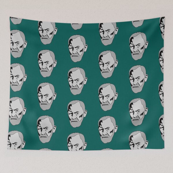 Item preview, Sigmund Freud Minimal Pattern designed and sold by isstgeschichte.
