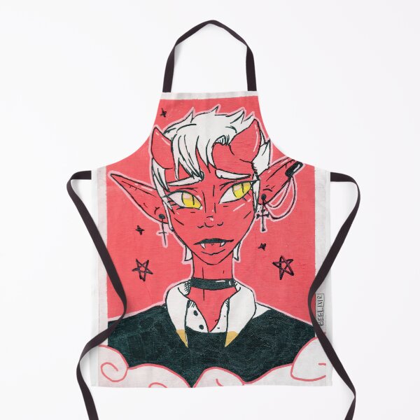 Item preview, red demon boy designed and sold by Beelixir.