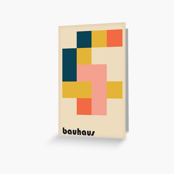 Bauhaus #5 Greeting Card