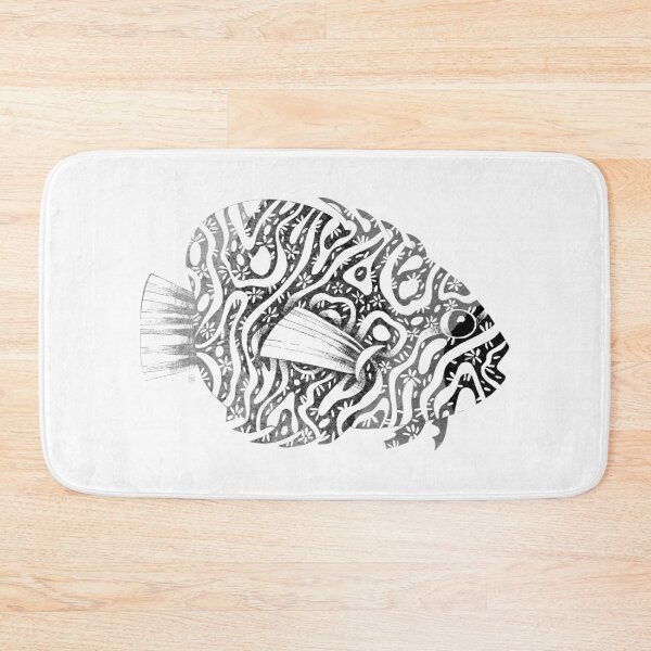 Item preview, Flowers fish 02 designed and sold by adeillustrator.
