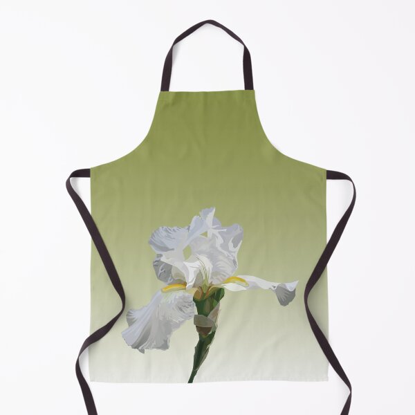 Item preview, White Iris (Green) designed and sold by designworksnapa.