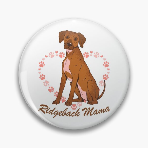 Artikelvorschau, Süßer Rhodesian Ridgeback Welpen liebt Hundemama entworfen und verkauft von SiRaGeckoDesign.