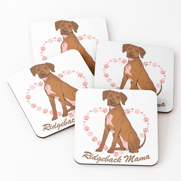 Artikelvorschau, Süßer Rhodesian Ridgeback Welpen liebt Hundemama entworfen und verkauft von SiRaGeckoDesign.