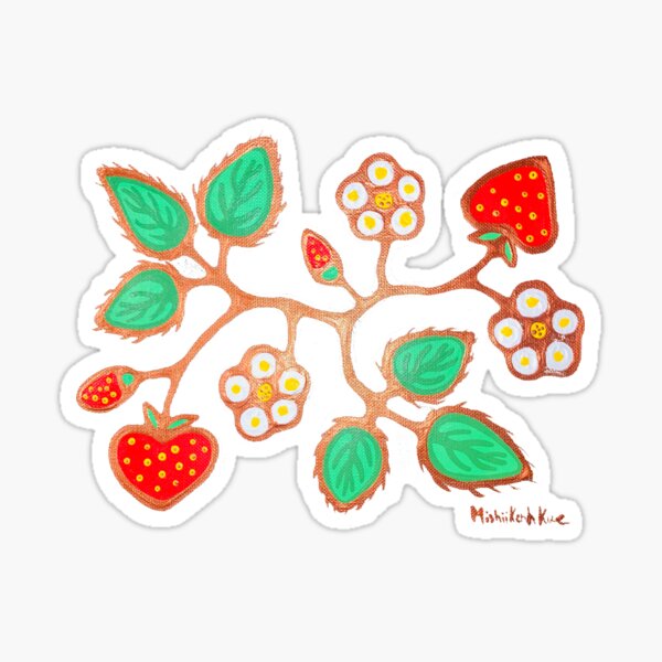 Strawberries Sticker