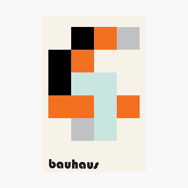 Bauhaus #4 Photographic Print