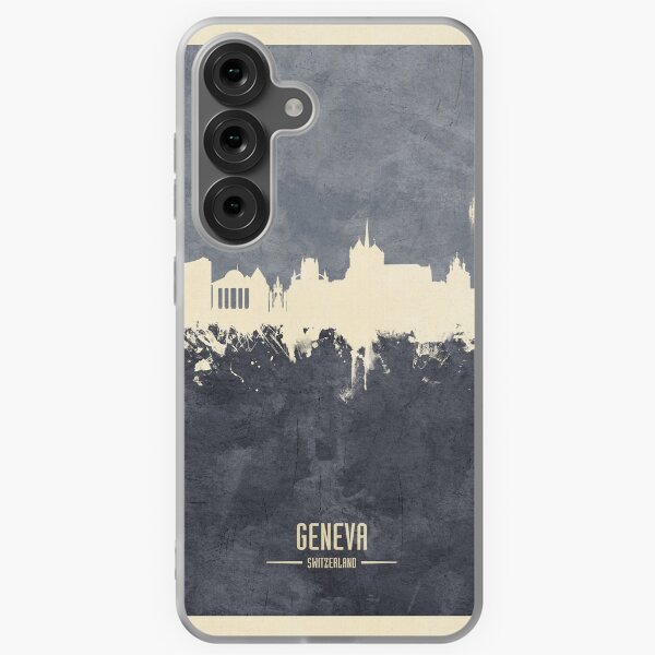 Item preview, Geneva Switzerland Skyline designed and sold by ArtPrints.