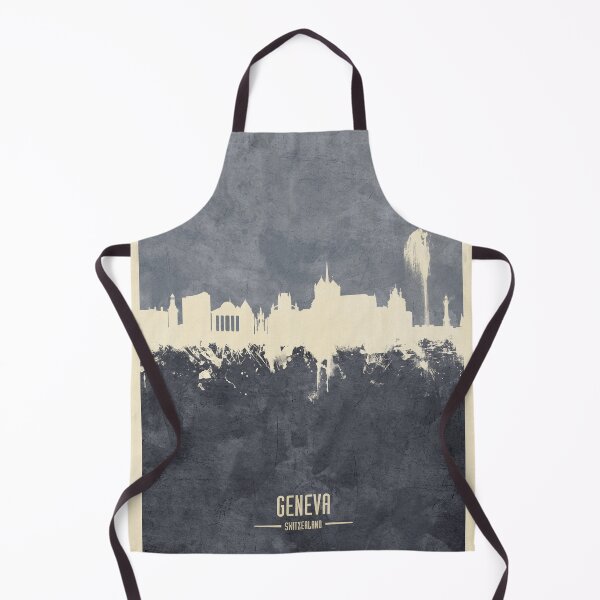 Item preview, Geneva Switzerland Skyline designed and sold by ArtPrints.